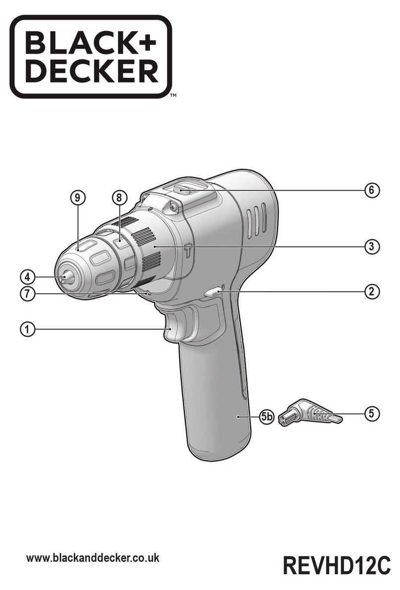 Black & Decker REVHD12C User manual