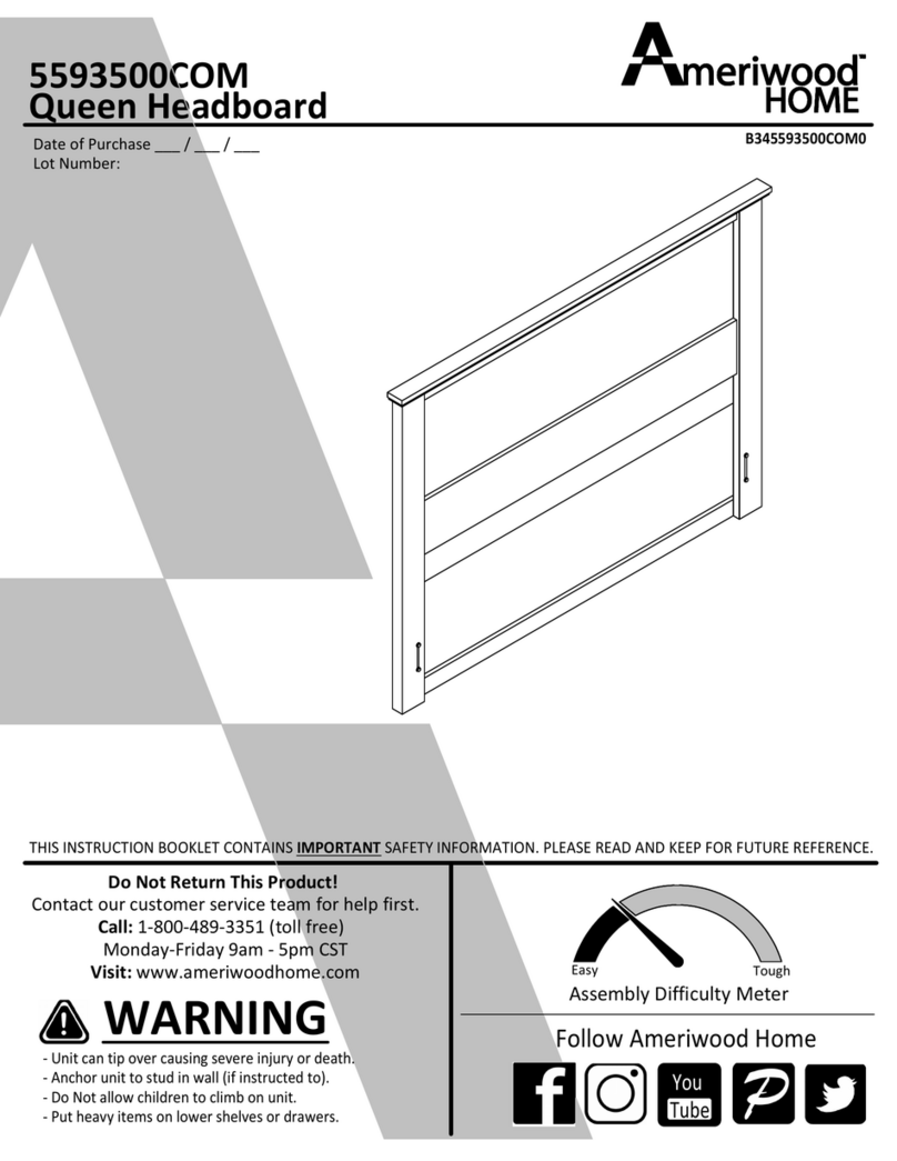 Ameriwood HOME 5593500COM manual
