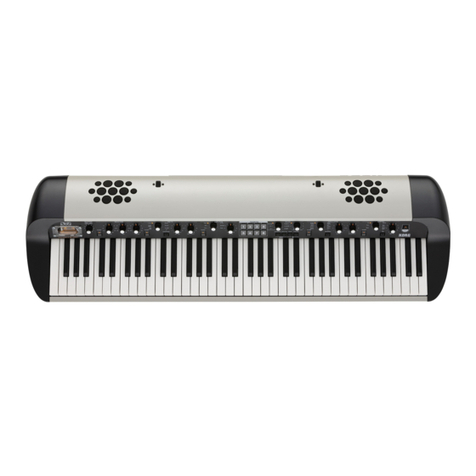 Korg STAGE VINTAGE SV2S-88 User manual