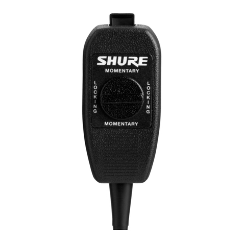 Shure A120S User manual