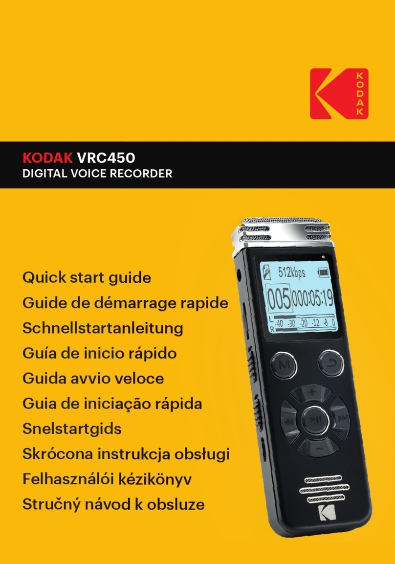 Kodak VRC450 quick start guide