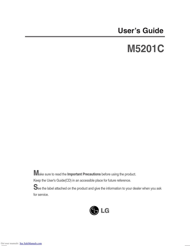 LG M5201C User manual