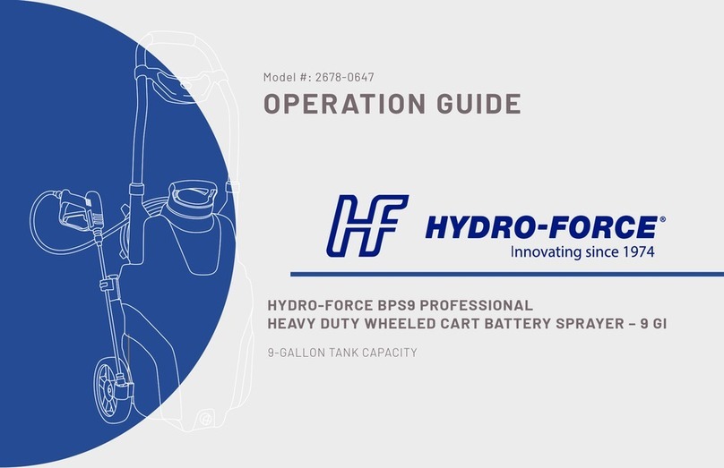 Hydro-Force BPS9 PROFESSIONAL Operation guide