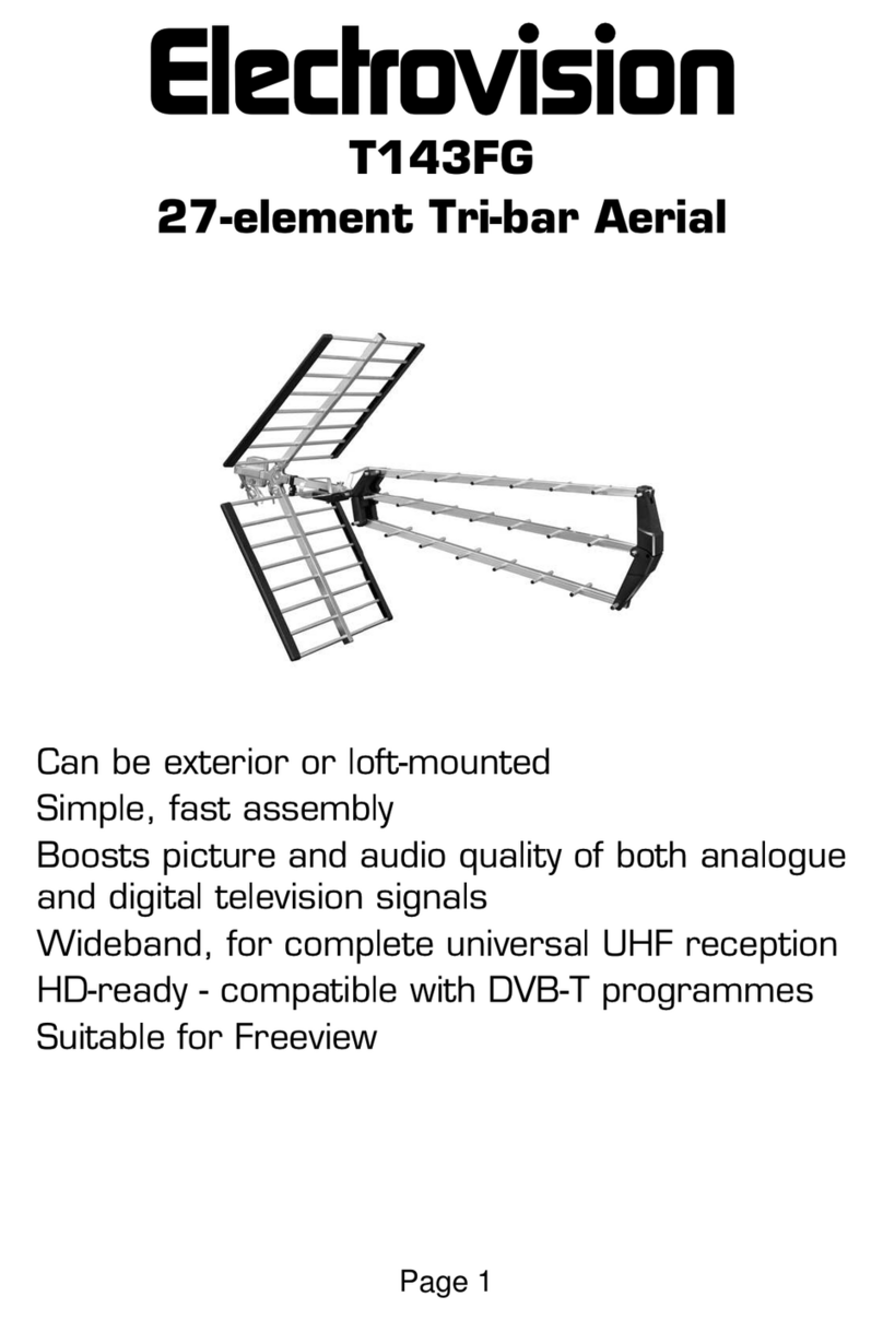 Electrovision T143FG User manual Electrovision T143FG User manual