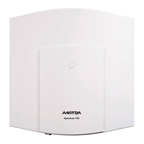Aastra OpenCom 100 User manual