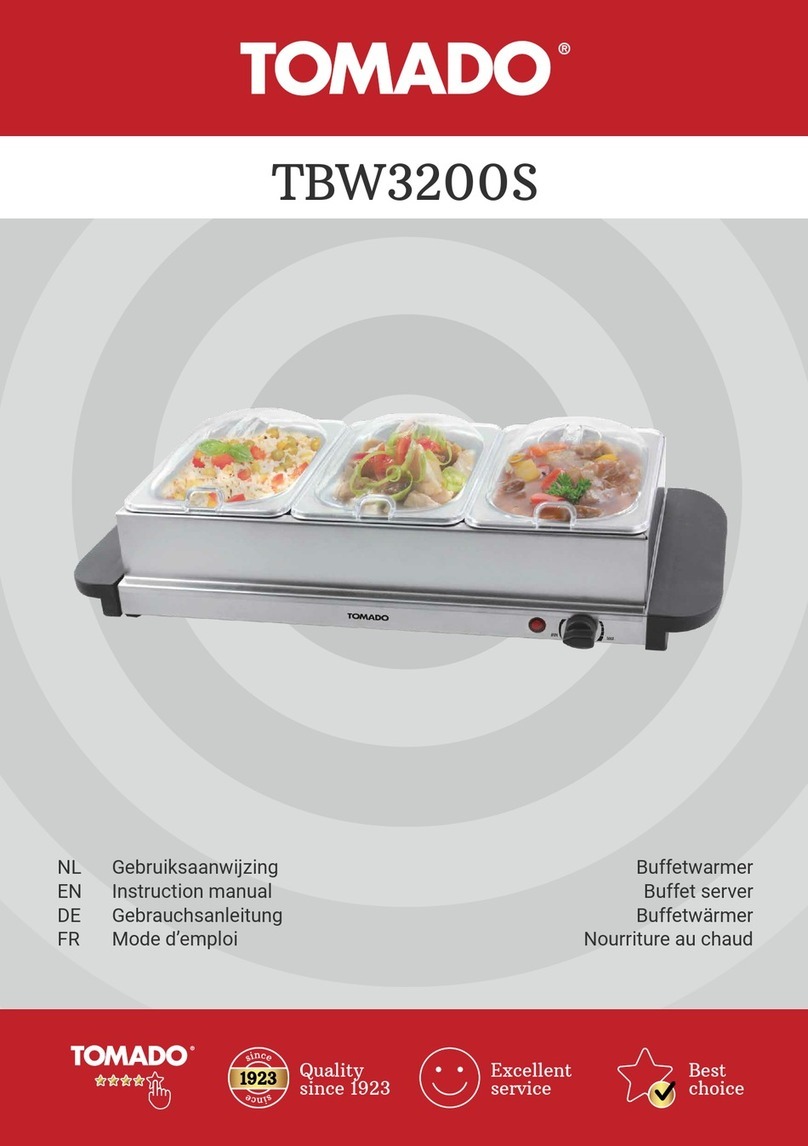 tomado TBW3200S instruction manual