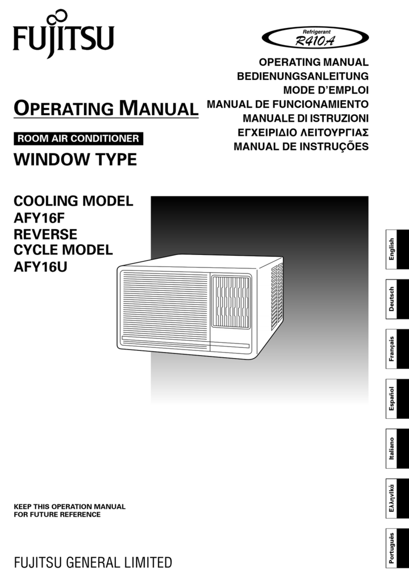 Fujitsu AFY16F User manual