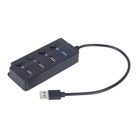 Gembird UHB-U3P1U2P3P-01 user manual