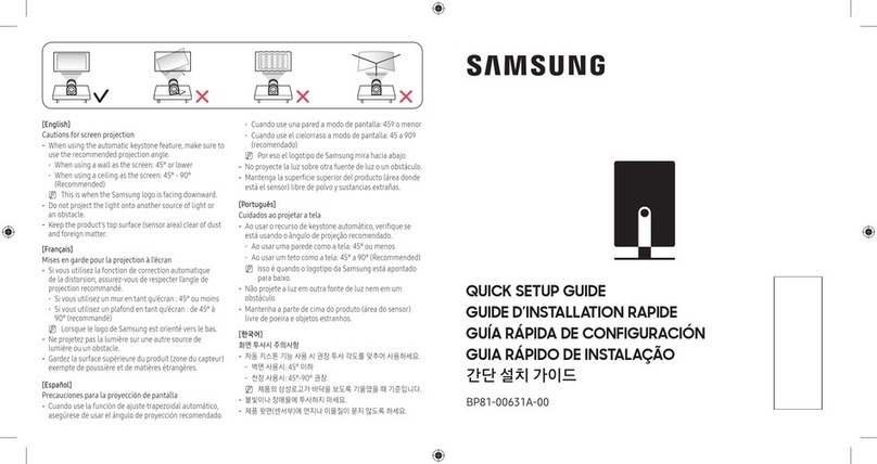 Samsung BP81-00631A-00 Quick setup guide