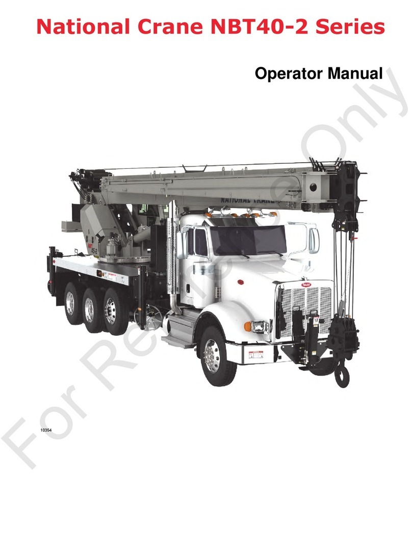 National Crane NBT40-2 Series Operator's manual National Crane NBT40-2 Series Operator's manual