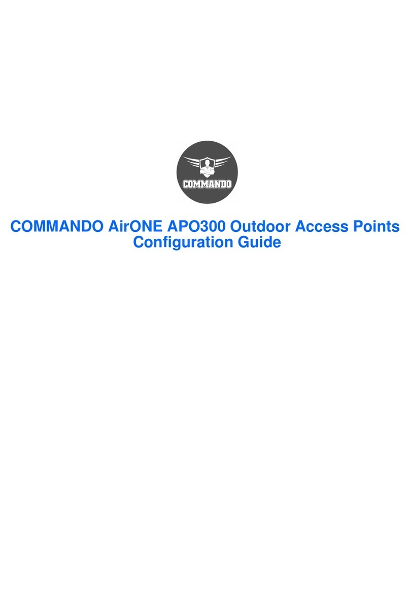 Commando AirONE Series Configuration guide