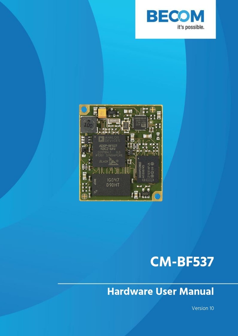 Becom CM-BF537 Instructions for use