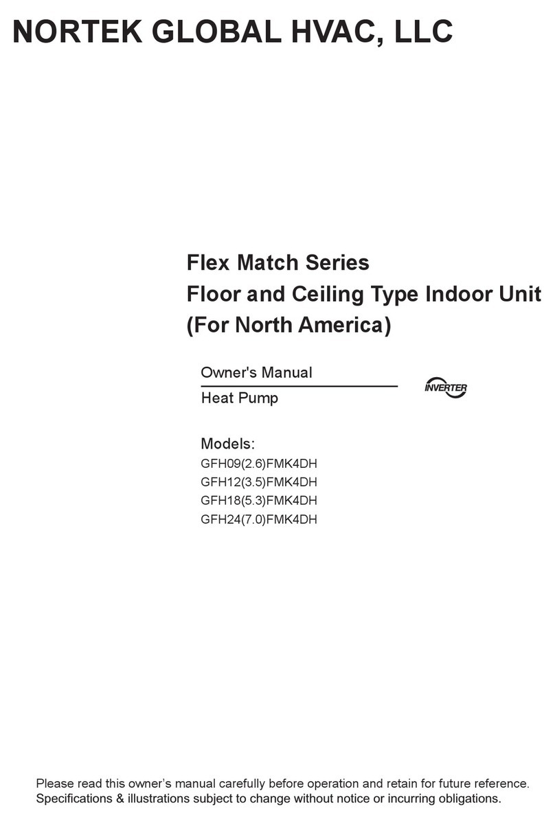 Nortek Flex Match Series User manual