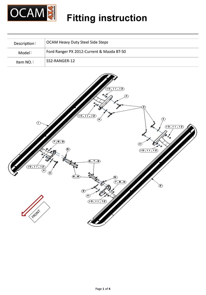 OCAM SS2-RANGER-12 FITTING INSTRUCTION