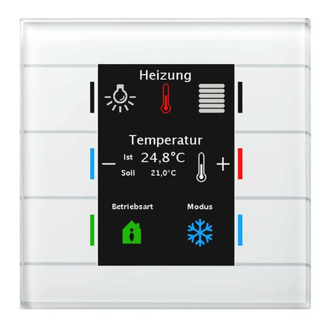 MDT Technologies MDT Glass Push-button II Smart Technical manual MDT Technologies MDT Glass Push-button II Smart Technical manual
