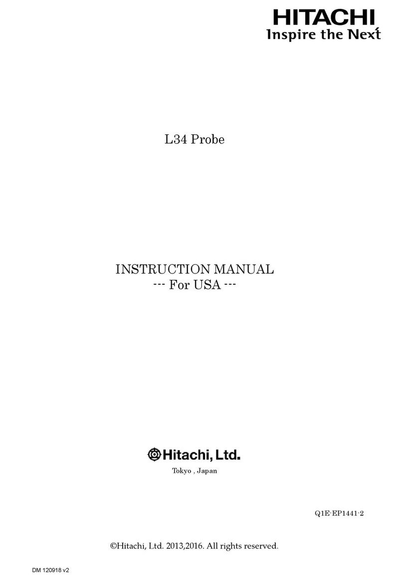 Hitachi L34 instruction manual