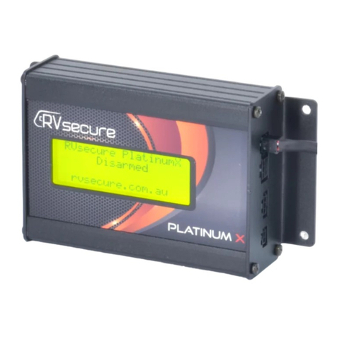 RVsecure PlatinumX installation manual