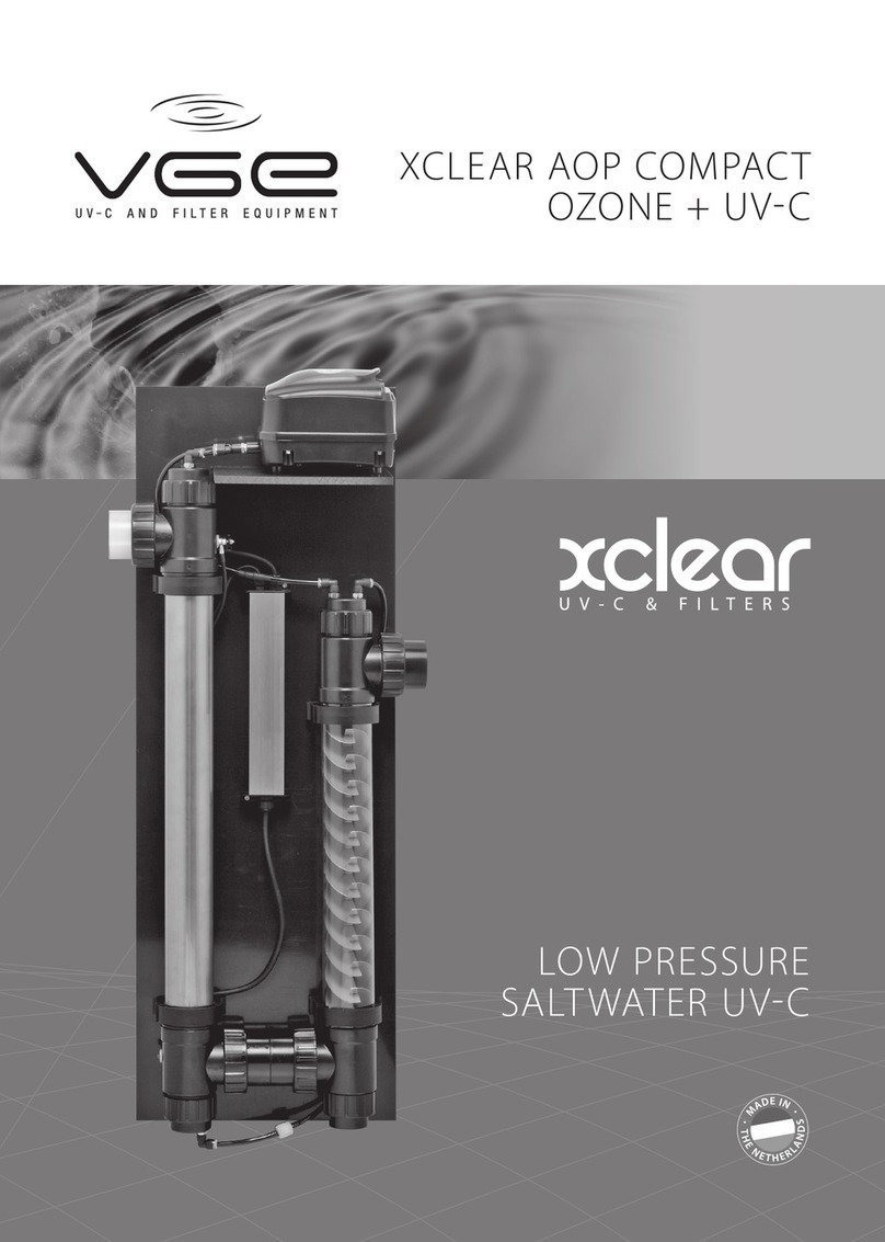 VGE XCLEAR AOP COMPACT OZONE + UV-C manual