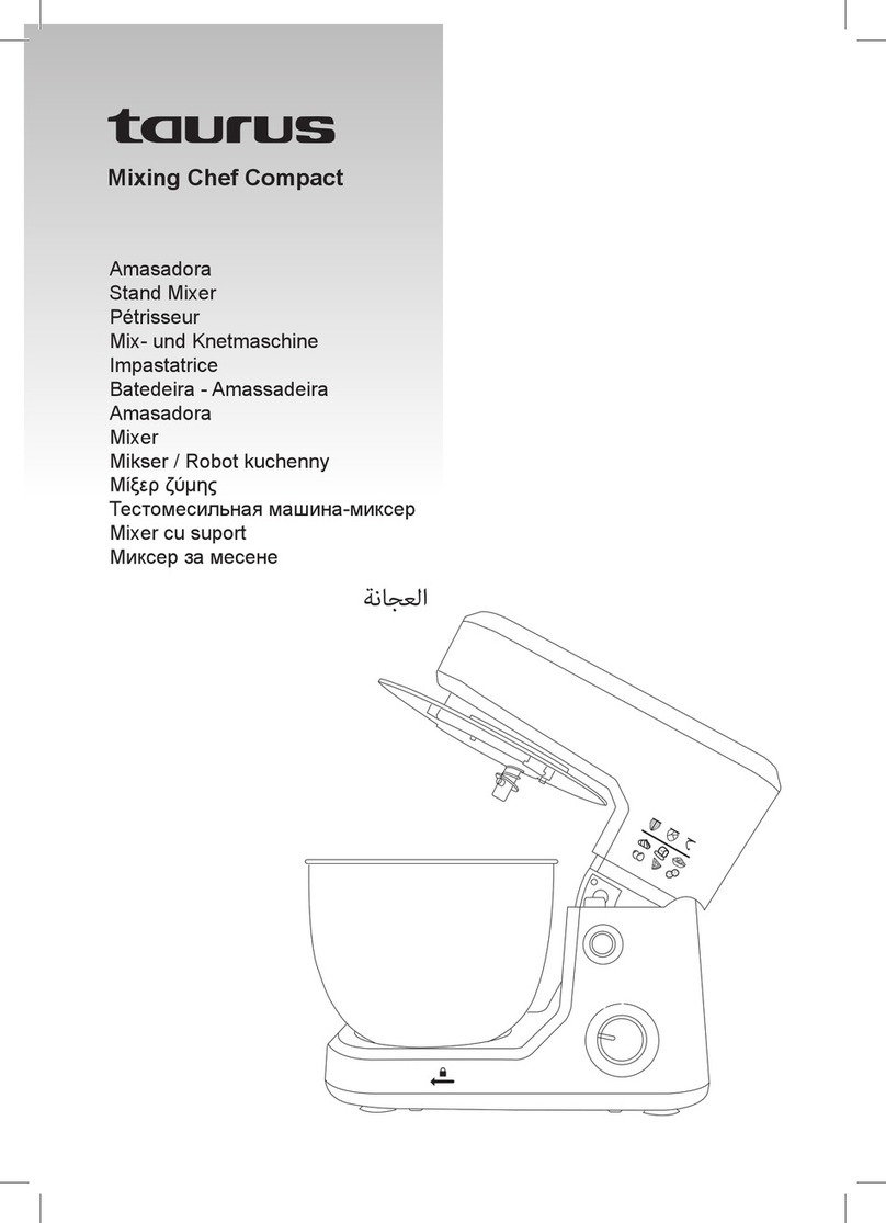 Taurus Mixing Chef Compact manual