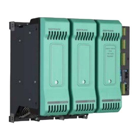 gefran GFW 400-600A CONFIGURATION AND PROGRAMMING MANUAL