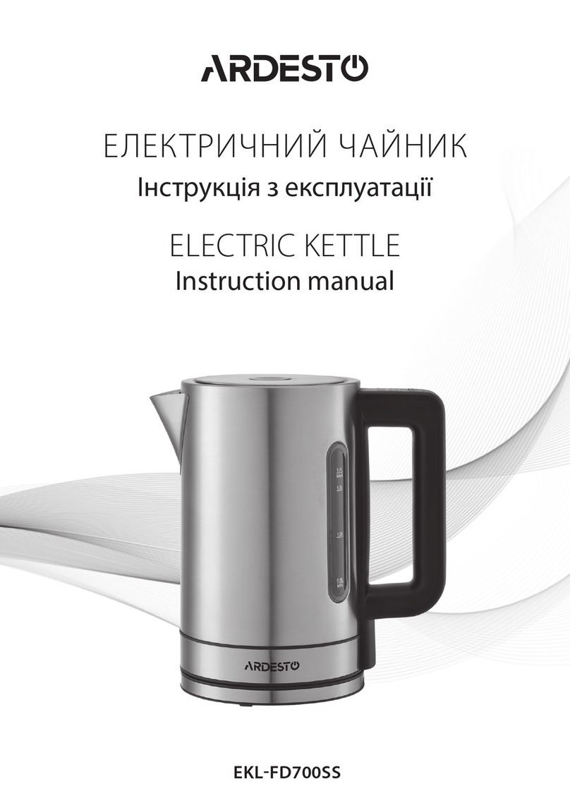 ARDESTO EKL-FD700SS instruction manual