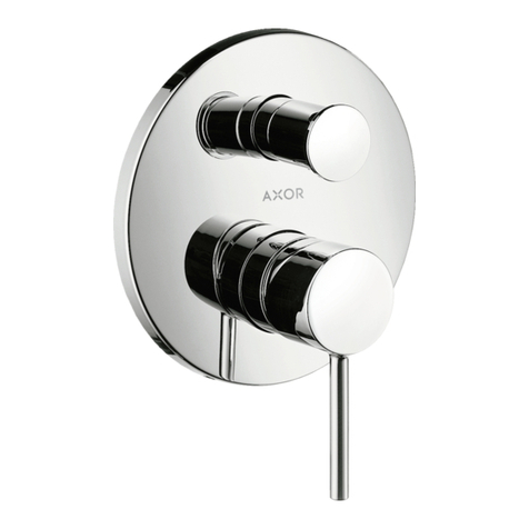 Hans Grohe AXOR Starck 10416 Series Assembly instructions