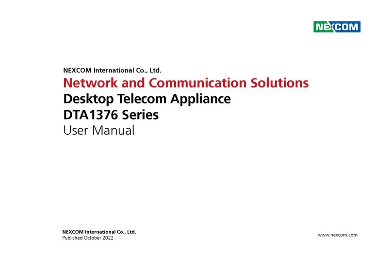 Nexcom DTA 1376 User manual