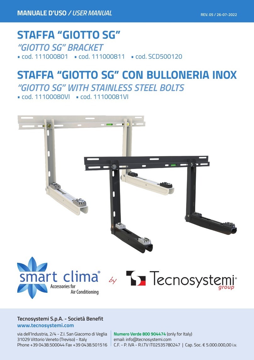 Tecnosystemi smart clima GIOTTO SG User manual