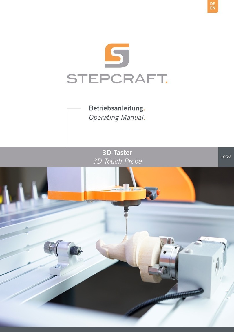 STEPCRAFT 3D Touch Probe operating manual