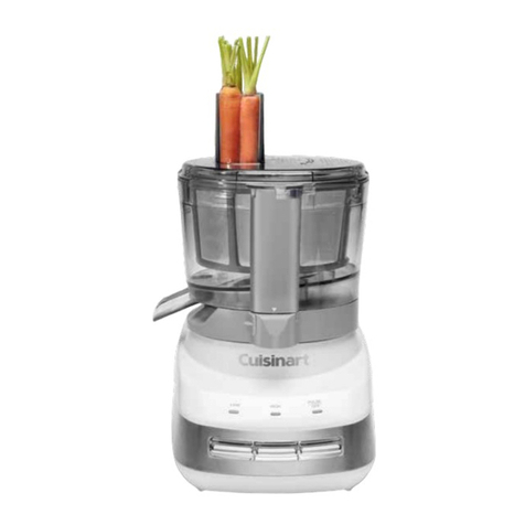 Cuisinart Core Essentials MFP-JC INSTRUCTION AND RECIPE BOOKLET