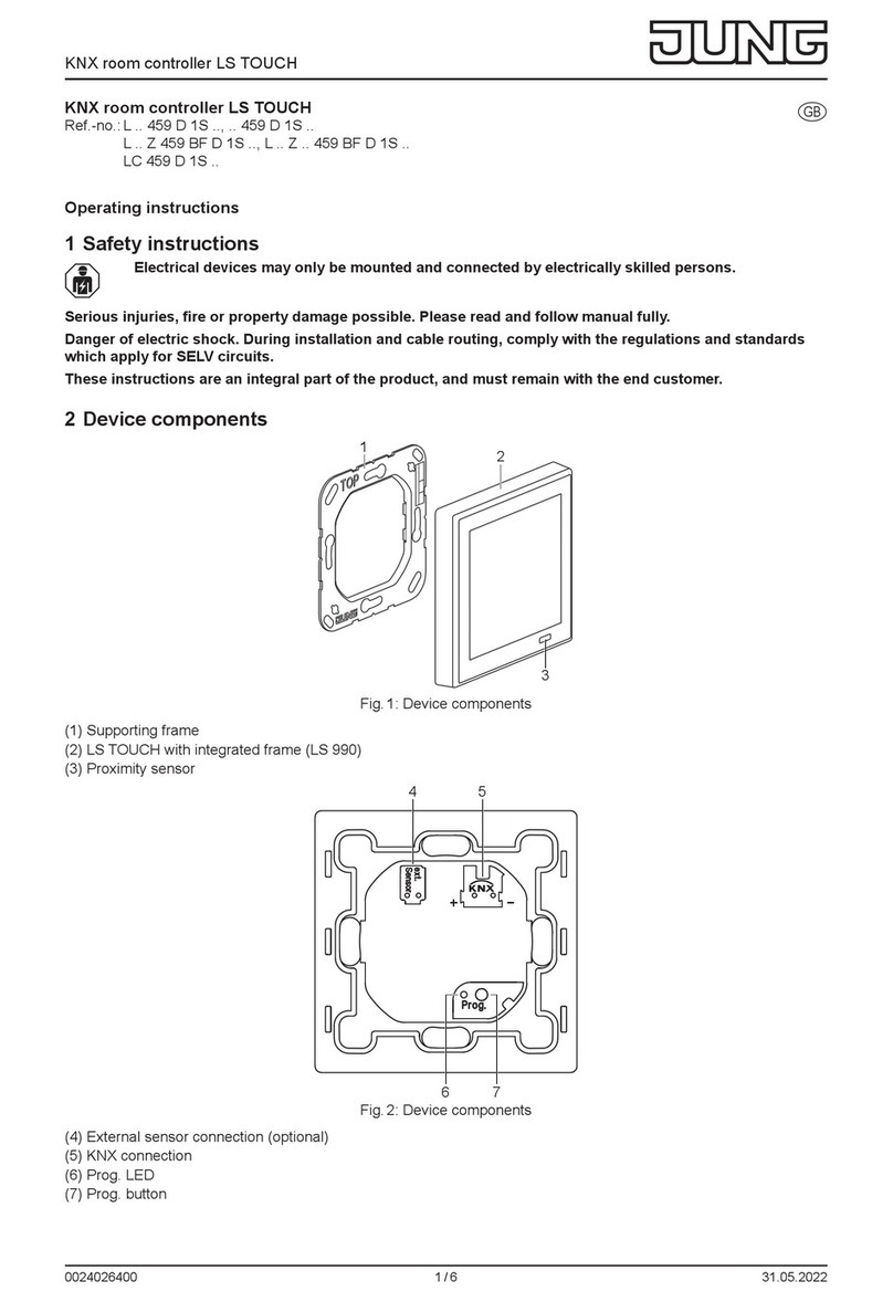 Jung LS TOUCH User manual