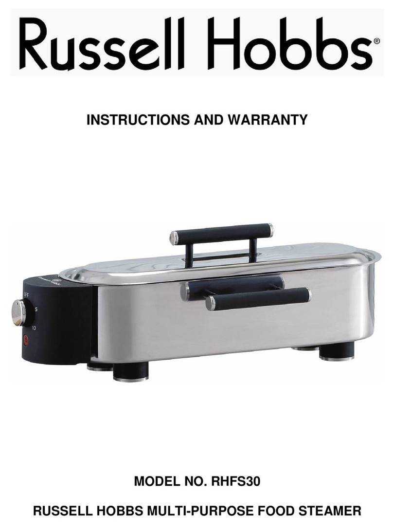 Russell Hobbs RHFS30 Installation guide