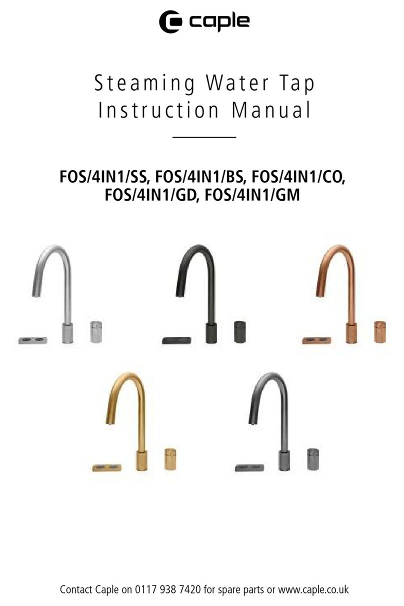 Caple FOS/4IN1/SS instruction manual Caple FOS/4IN1/SS instruction manual