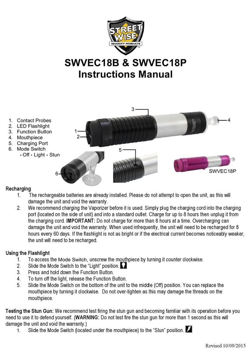 STREET WISE SWVEC18B instruction manual