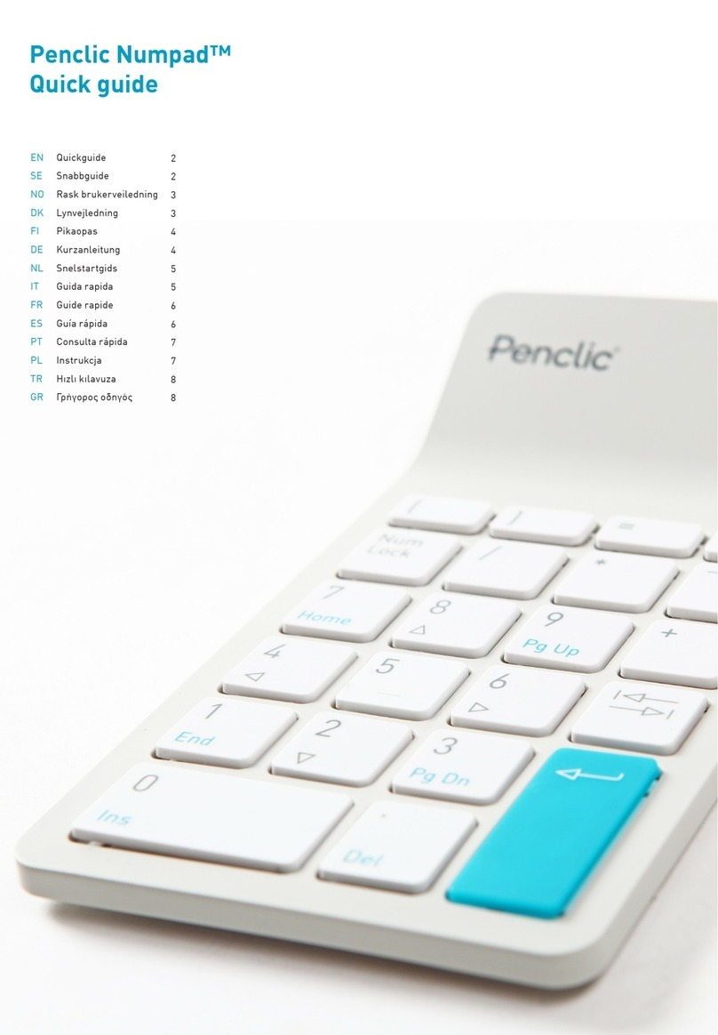 Penclic Numpad User manual
