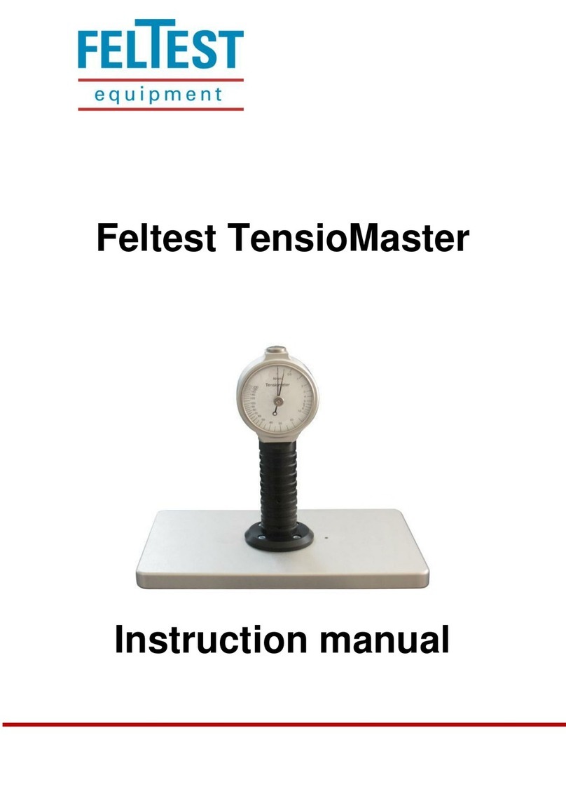 Feltest TensioMaster instruction manual