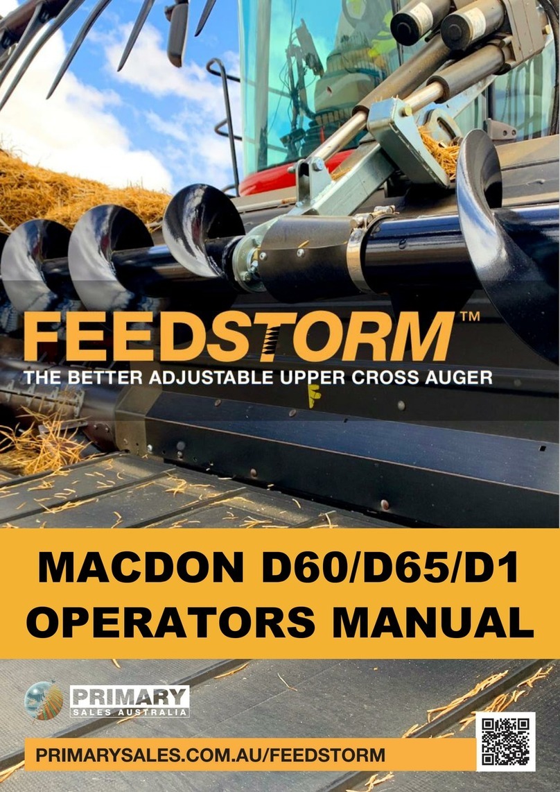 MacDon D60 User manual