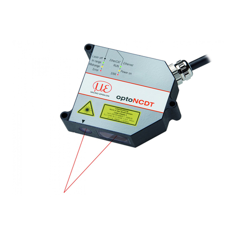 MICRO-EPSILON optoNCDT 2300 User manual