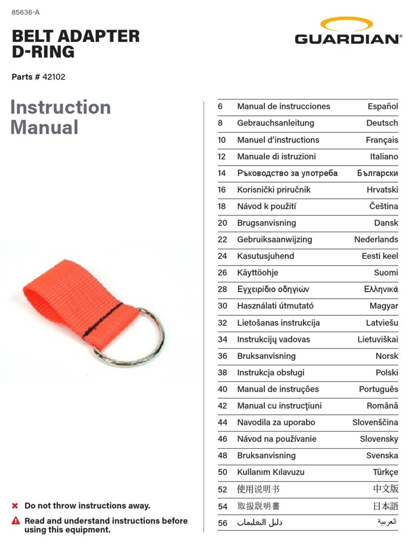 Guardian 42102 User manual