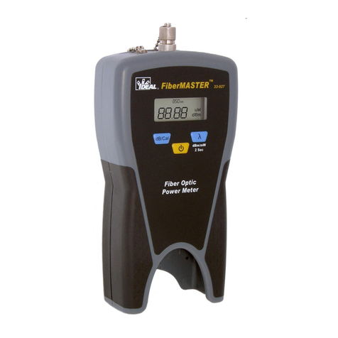 Elma Instruments FiberMASTER user manual Elma Instruments FiberMASTER user manual