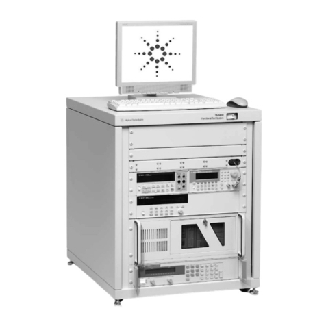 Agilent Technologies TS-5410 Operating instructions