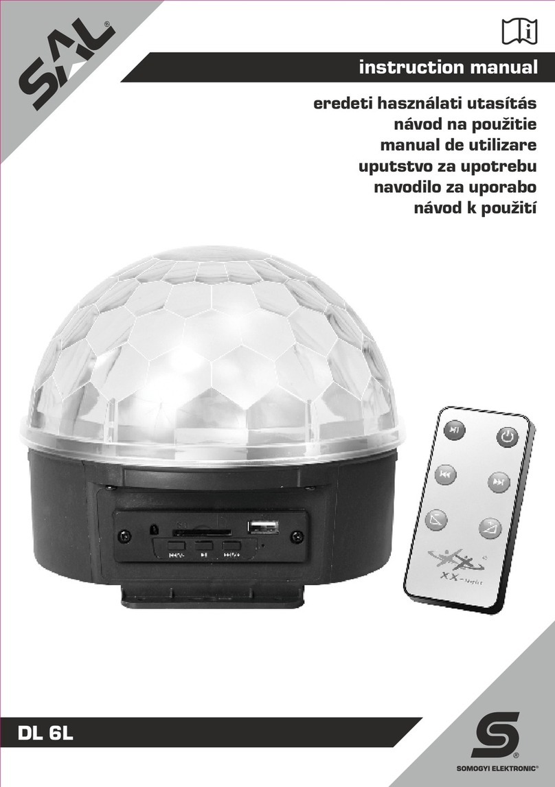SAL DL 6L User manual