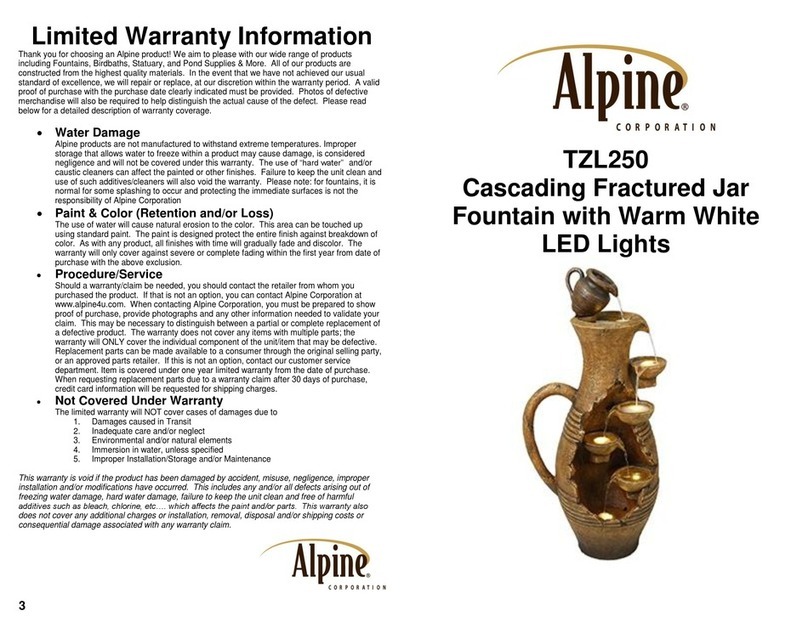 Alpine TZL250 Assembly instructions