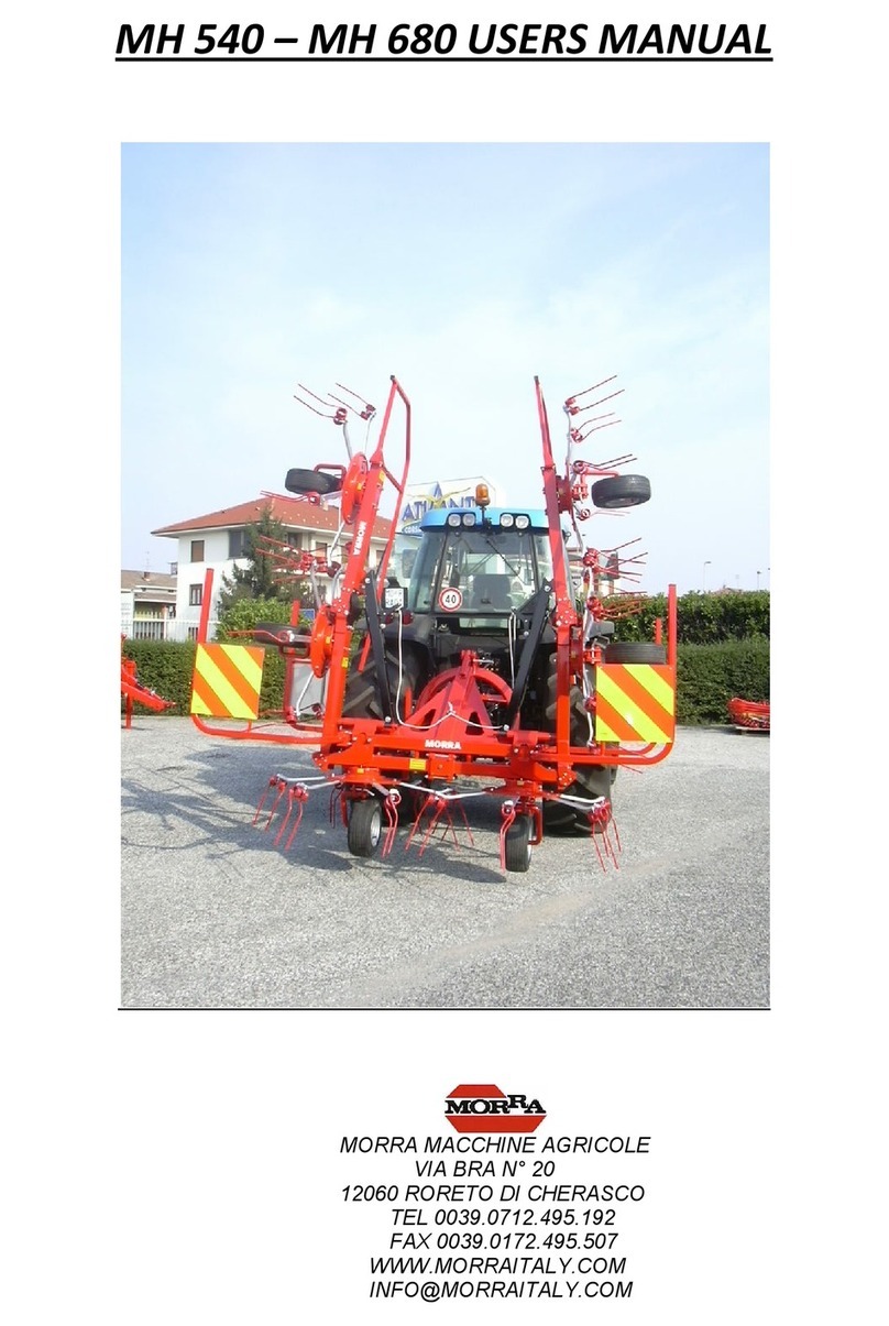 Morra MH 540 user manual