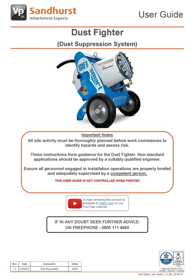 Generac Power Systems Dust Fighter DF Smart user guide