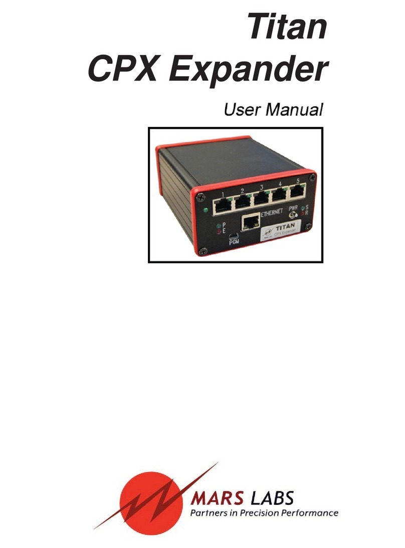 Mars Labs Titan CPX Expander user manual