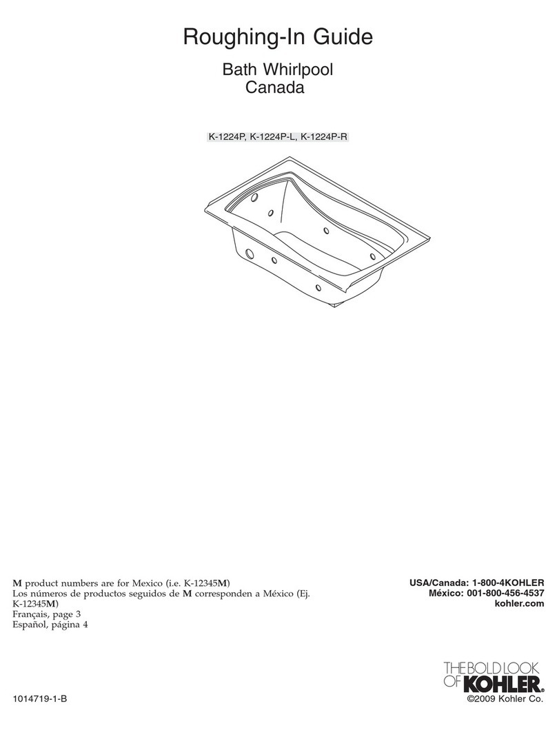Kohler K-1224P Quick start guide