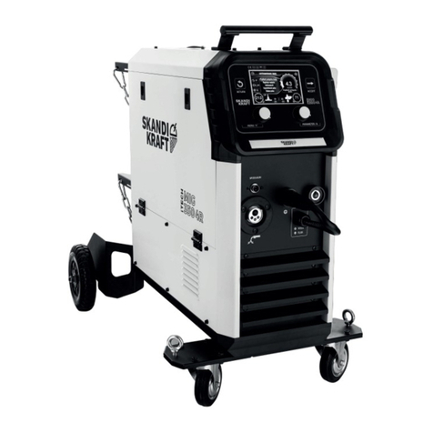 SKANDI KRAFT iTECH MIG 350 4R operating manual