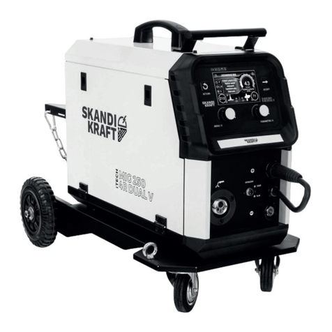 SKANDI KRAFT iTECH MIG 250 4R operating manual