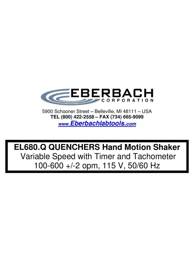 EBERBACH EL680.Q Use and care